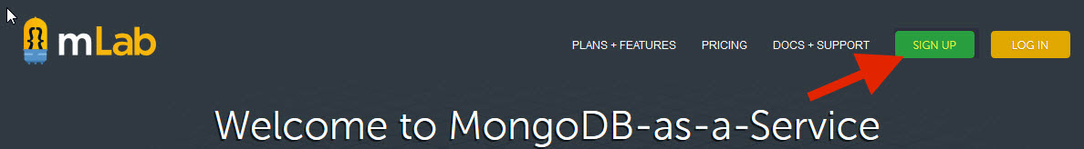 mongodb signin up